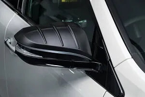 M'z SPEED ドアミラーカバー 未塗装 ABS ノア ZRR80G ZRR85G H26.1～H29.7 G/X/X Vパッケージ MC前 グレースライン 3173