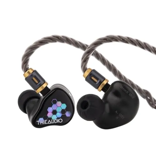 Linsoul THIEAUDIO Monarch MKIVハイエンドりケーブル可能のハイブリット型イヤフォン グレード5チタン筐体によるプレミアム構造 全く新しいチューニングプロファイル 次世代モジュラーケーブルシステム (Kaleidoglow)