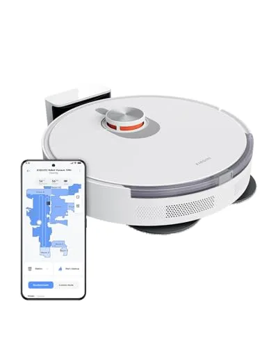 Xiaomi ロボット掃除機 S20+ 2-in-1吸引・水拭き両用 6000Pa強力吸引 高速回転デュアルモップ 4つの吸引および水拭きモード カーペット検出自動リフトアップ LDSレーザーナビゲーション 5200mAhバッテリー Mi Homeアプリ対