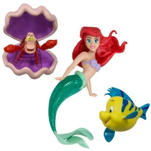 プリンセス Princessアリエル Ariel リトルマーメイド SwimWays Little Mermaid Disney Dive Characters Kids Pool Toy- Princess Ariel, Flounder, and Sebastian, Bath Toys and Pool Party Supplies 【並行輸入品】