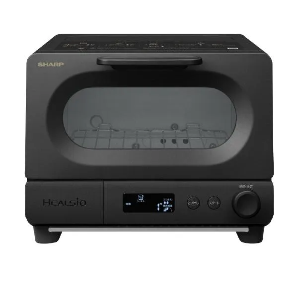 シャープ ウォーターオーブントースター ヘルシオトースター ブラック AXWT1-B AX-WT1-B