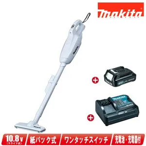 マキタ 10.8V 充電式（コードレス）クリーナ CL107FDSHW 1.5Ah Li-ion充電池(BL1015)1個 充電器(DC10SA)【※沖縄県への注文受付・配送不可】
