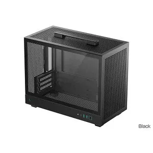 【ポイント10倍★要エントリー】 Deepcool CH160 PLUS キャリーハンドル搭載 ミニタワー型PCケース ブラック｜R-CH160-BKNGM0-G