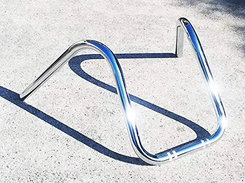 バイク 日本製 メッキ仕上げ アップハンドル 84ハン 22.2mm 音職人 XJR400 4HM RH02J XJ400D XJ400E RZ250 GX250 RD400 汎用