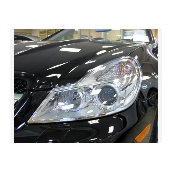 メルセデスベンツ SLクラス R230後期 ヘッドライト クローム リム