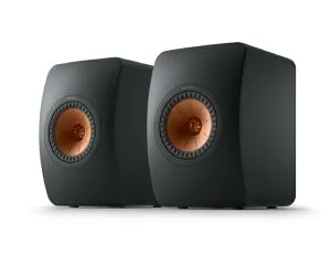 【エントリーで最大全額ポイント還元｜5/6まで】 KEF｜ケーイーエフ ブックシェルフスピーカー Carbon Black LS50 Meta BLACK [2本]