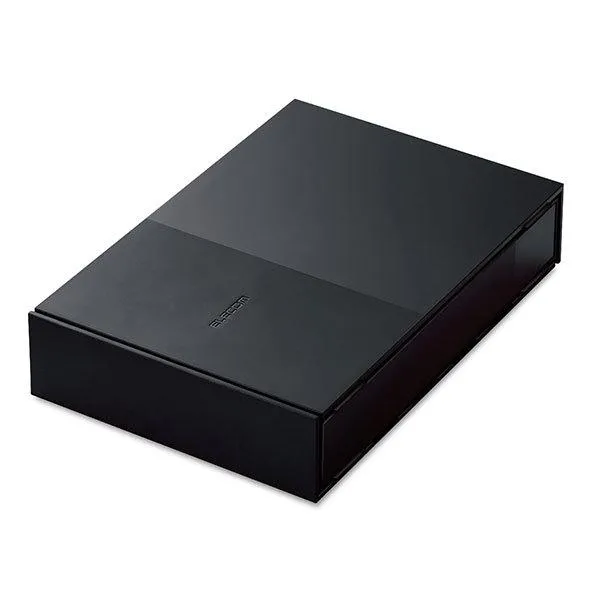 ELECOM ELD-GTV020UBK ブラック 外付けハードディスク 2TB・USB3.2(Gen1)/USB3.1(Gen1)/USB3.0/USB2.0 メーカー直送