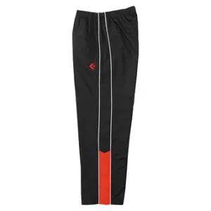 バスケットパンツ ウェア ウォームアップパンツ 裾ボタン 秋冬物 コンバース Converse Warm Up Pants Black/Red 【MEN'S】