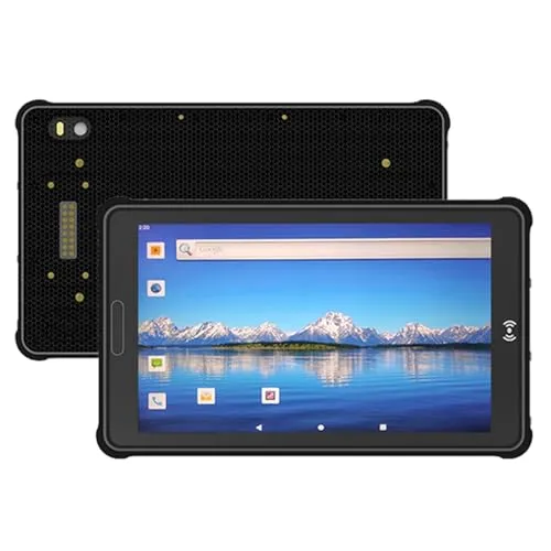 Breloom ST8-A7 頑丈なタブレット 8インチ Android 13 産業用タブレット MTK MT6789 6GB+128GB IP65防水 7800mAh 4G LTE/WiFi/BT 5.0/NFC/GPS (6+128G 2Dバーコード付
