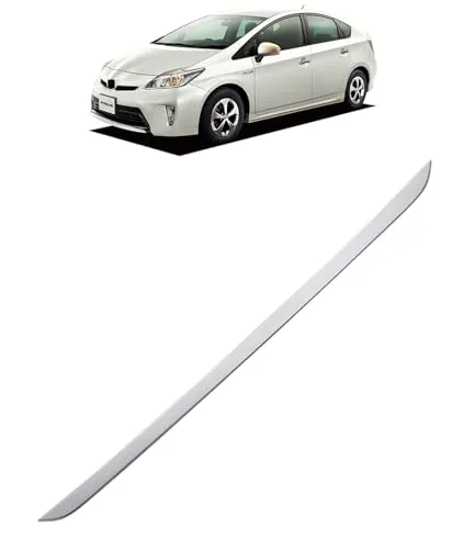 【Super Car Shop】リアゲートトリム バックドアガーニッシュ バックドアトリムトヨタ プリウス 30系 FOR PRIUS30系 ZVW30 前期 後期 SUS304 ステンレス 鏡面仕上げ メッキ