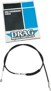 Drag Specialties ドラッグスペシャリティーズ High-Efficiency Black Vinyl Clutch Cable［0652-1425］ HARLEY-DAVIDSON ハーレーダビッドソン クラッチワイヤー ハンドル周辺パーツ ハンドル