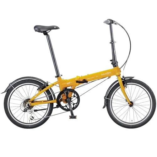 DAHON INTERNATIONAL (ダホンインターナショナル) Hit D6(ヒット D6) フォールディングバイク 20インチ アルミフレーム 外装6段 Harvest Orange