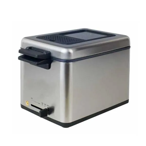 ＹＡＭＡＺＥＮ（山善） 電気フライヤー ローオイルフライヤー シルバー ＹＡＧ－Ｌ１００（Ｓ）