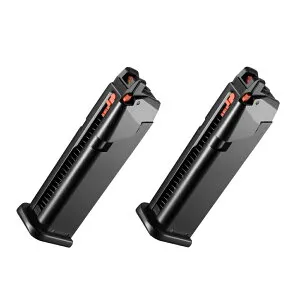 【お買い物マラソン ～4/27 9:59まで】【楽天1位!48冠!】【2本セット】 東京マルイ G17用 スペアマガジン・バージョン2.0 25連 No.79 ガス容量約20％UP グロック 予備マガジン Ver2.0 Gen5 MOS 対応＆旧モ