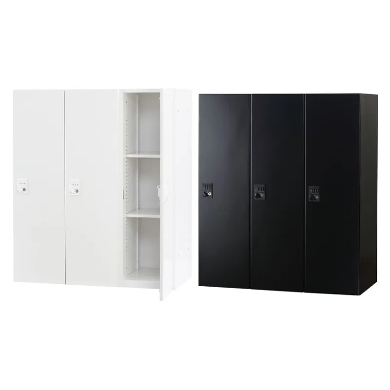 パーソナルロッカー 3人用 3列1段 H1050 ダイヤル錠 棚板付き オフィス スチールロッカー 収納 幅900×奥行450×高さ1050mm 【国産】【完成品】