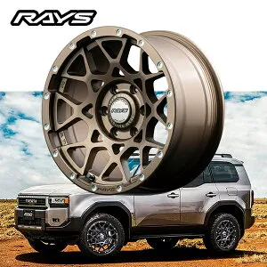 トヨタ TOYOTA ランドクルーザー 250 LANDCRUISER 250 【送料無料・4本セット】 RAYS レイズ ホイール TEAM DAYTONA M8 20x9.0J 6H139.7 ET47 ダークブロンズ(Z5)