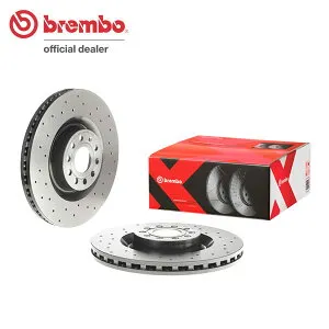 brembo ブレンボ エクストラブレーキローター フロント用 アウディ S3 8PCDLF H21.2～H25.8 ターボ スポーツバック クワトロ 2.0L 送料:全国一律無料