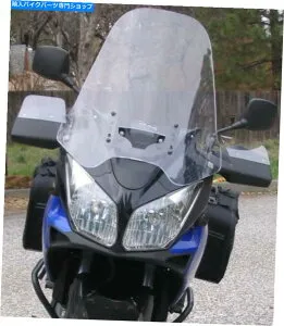 Windshield スズキvstrom 650 2004-2018のためのCalsci Windshield. Calsci Windshield for Suzuki VStrom 650 1000 2004-2018【並行輸入品】