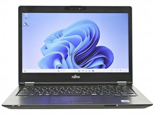 【整備済み品】 富士通 Fujitsu Lifebook U7410/D (FMVU30031) 第10世代 i5 ノートパソコン 14インチ 1366×768ピクセル Core i5-10310U メモリ8GB SSD128GB Windows 11 P