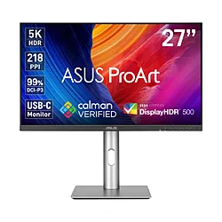 ASUS(エイスース) USB-C接続 PCモニター ProArt PA27JCV ［27型 /5K(5120×2880） /ワイド /60Hz］