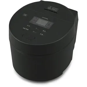 アイリスオーヤマ IRIS IHジャー炊飯器 3合 ブラック RC-ISA30-B [155-678346]