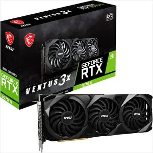 MSI GeForce RTX 3070 Ti VENTUS 3X 8G OC ゲーミング グラフィックスカード 8GB GDDR6X 1800MHz PCI Express Gen4 256ビット 3x DP v1．4a HDMI2．1 4K対応 母の日 ギフト 2026 贈り物 プレゼント 母 父 父の日 ペアギフト