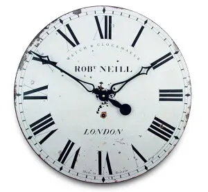 アンティーク調でお洒落！ロジャーラッセル掛け時計 RogerLascelles掛け時計 Classic London wall clock 壁掛け時計 ロジャーラッセル時計 GAL-NEILL