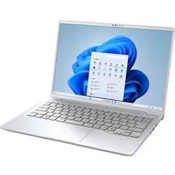 FMV M55-K3 シルバー (Ryzen 5 7535U/16GB/SSD・256GB/光学ドライブなし/Win11Home64/Microsoft 365 Personal (24か月版、Office H&B2024 オプション付)/14型)