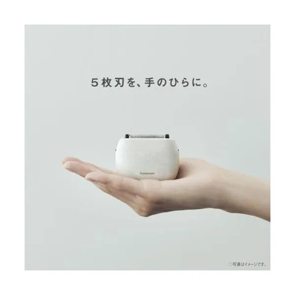 【長期5年保証付】パナソニック ES-PV6A-W マーブルホワイト シェーバー ラムダッシュ パームイン ESPV6AW メンズシェーバー 5枚刃 Type-C給電 ハイグレード