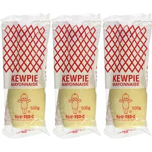 日本のキューピーマヨネーズ - 17.64 オンス (3個入り) Japanese Kewpie Mayonnaise - 17.64 oz. (Pack of 3)