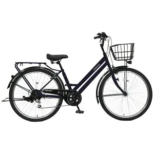 【エントリーで最大全額ポイント還元｜5/6まで】 丸石サイクル｜Maruishi Cycle 自転車 グラウス GROUSE マットネイビー FATP266RZ [外装6段 /26インチ]2024年モデル【キャンセル・返品不可】 【代金引