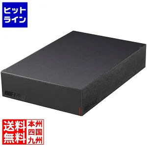 バッファロー USB3.2(Gen.1)対応外付けHDD 4TB ブラック HD-LE4U3-BB