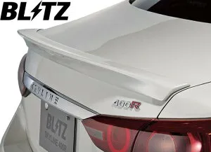 【M's】日産 V37 スカイライン 400R (2019/09-) BLITZ AERO SPEED R-concept トランクスポイラー(M/C前後共通)／／ブリッツ エアロスピード FRP リアウイング ダックウイング ダックテール カスタム ニッサン