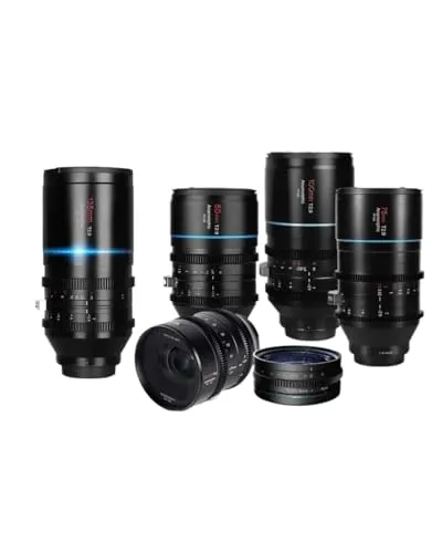 撮像レンズ、 T2.9 1.6X Venus アナモルフィックカメラレンズ、互換性がありますCanon RF、Sony E、Nikon Z、Leica Lマウントカメラに対応 、写真を撮るのに(100mm T2.9,L-Mount)