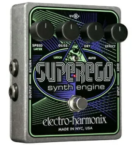 【正規品】electro-harmonix Superego 新品 シンセエンジン[エレクトロハーモニクス][スーパーイーゴ][Synth Engine][Multi Effector]