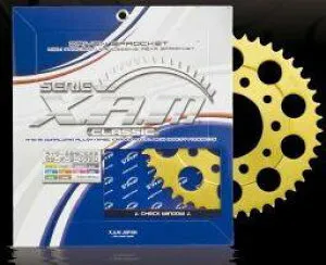 XAM ザム CLASSICシリーズ リアスプロケット TT-R250 TT250 86 TT250R レイド TT350 TT600 WR250F WR250Z WR400F YZ125 YZ250 YZ400F YAMAHA ヤマハ ドリブンスプロケット・リアスプロケット 駆動系 丁数：49