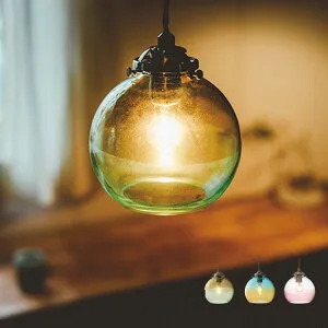 ペンダントライト 1灯 アルビカ[ARVIKA PENDANT LAMP]lt-1595 インターフォルム 北欧 照明 おしゃれ E17 led涼 レトロ ダイニング 寝室 玄関 トイレ 一人暮らし ガラスペンダント 電気 照明器具 天井照
