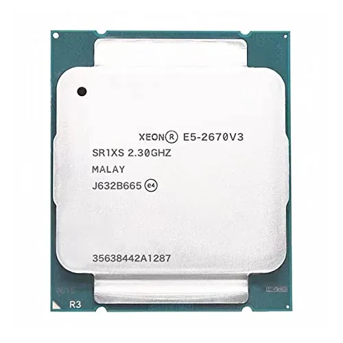 Xeon CPU 公式バージョン E5-2670V3 SR1XS X99 2.30GHZ 30M 12 コア E5 2670 E5-2670 V3 LGA2011-3 プロセッサ E5 2670V3 CPU