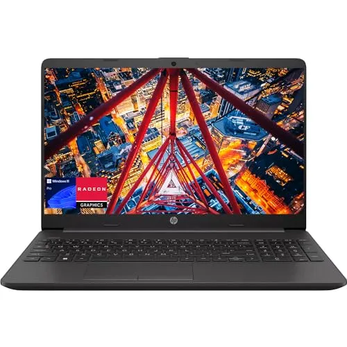 HP 15.6インチ G8 ビジネスノートパソコン Ryzen 5 5500 6コアプロセッサ (最大4.0GHz)、16GBメモリ、1TB PCIe SSD、15.6インチFHDディスプレイ、イーサネットポート、SDカードリーダー、USB-C、WOWPC