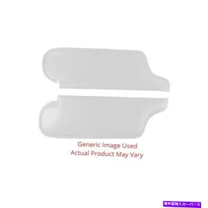 サンシェード 1980年から88年のサンバイザーダッジ外交官クーペセダンステーションワゴンオックスフォードホワイト Sun Visor for 1980-88 Dodge Diplomat Coupe Sedan Station Wagon Oxford White【並行輸入品】