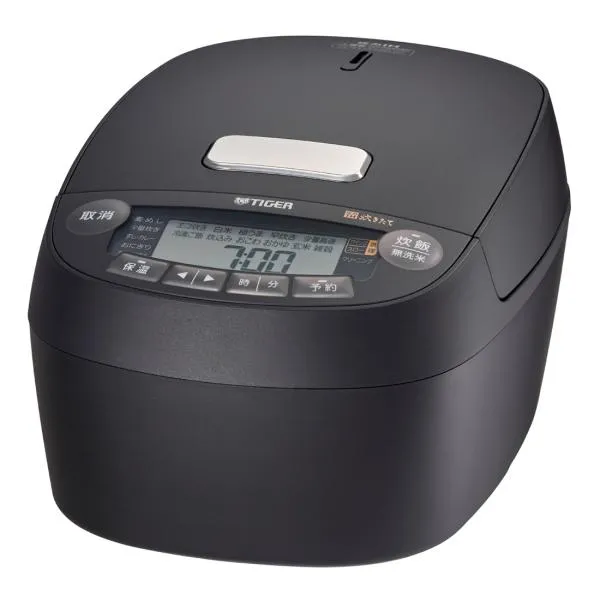 タイガー 圧力IH炊飯ジャー(5.5合炊き) オフブラック TIGER 炊きたて JPV-X100KO 返品種別A