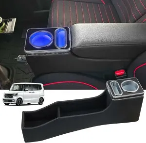 N-BOXコンソールボックス 車 アームレスト N-BOXカスタム JF3 JF4 JF5 JF6 2017年9月～ 適用 NBOX N-BOXcustom 前後期 専用 スマートコンソール センターコンソールボックス 肘置き Type-C QC3.0 USBポート 多機