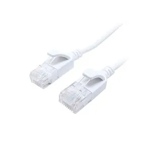 【ポイント20倍】MCO CAT.6A LANケーブル スリム ホワイト 10m C6A-S10WH