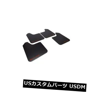 マッドガード 泥除け ラリーアーマーベーシックマッドフラップブラック02-07 WRX用ロゴ STi MF1-BAS-RD Rally Armor Basic Mud Flaps Black w/ Red Logo for 02-07 WRX STi MF1-BAS-RD 【並行輸入品】