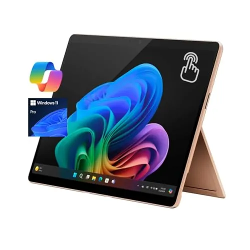 Microsoft Surface Pro 11 13インチ Copilot+ PC、AIタブレット、2880x1920 120Hz LCDタッチスクリーン、10-Core Qualcomm Snapdragon X Plus、16GB RAM、256GB