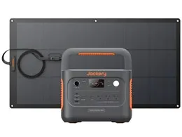 Jackery Solar Generator 1000 New+SolarSaga 100W light