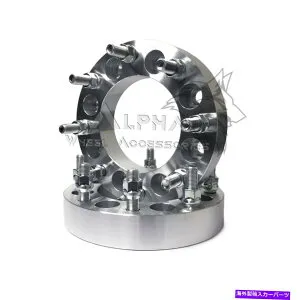wheel adapter 2PC 8x6.5?8x180ホイールアダプタースペーサー2 シボレーGMC 2500 HD 3500の厚さ2 2Pc 8x6.5 To 8x180 Wheel Adapters Spacers 2 Thick For Chevy GMC 2500 HD 3500【並行輸入品】