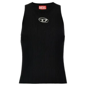 Diesel ディーゼル レディース タンクトップ・キャミソール A174500DLAX9XX 'M-Caddix-Top' tank top Black L M S XS 3XS 【送料無料・関税込】