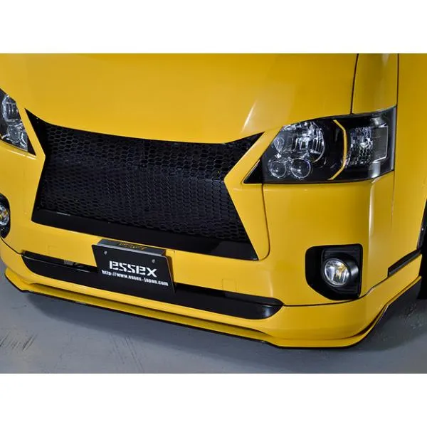 エセックス 200 ハイエース 4～6型用 ESSEXナロー用フロントリップスポイラーVer.IV用 追加パーツ フリッパーVer.IV FRP製 未塗装 essex