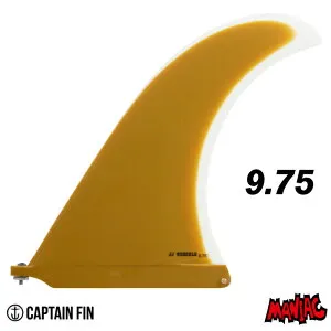 【日祝も発送】キャプテンフィン ロングボード センターフィン JJウェッセルズ モッド CAPTAIN FIN CO. JJ WESSELS MOD 9.75 ゴールド イエロー ファイバーグラス ピボットフィン シングルフィン ロン